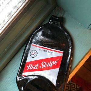 Melted down Red Stripe